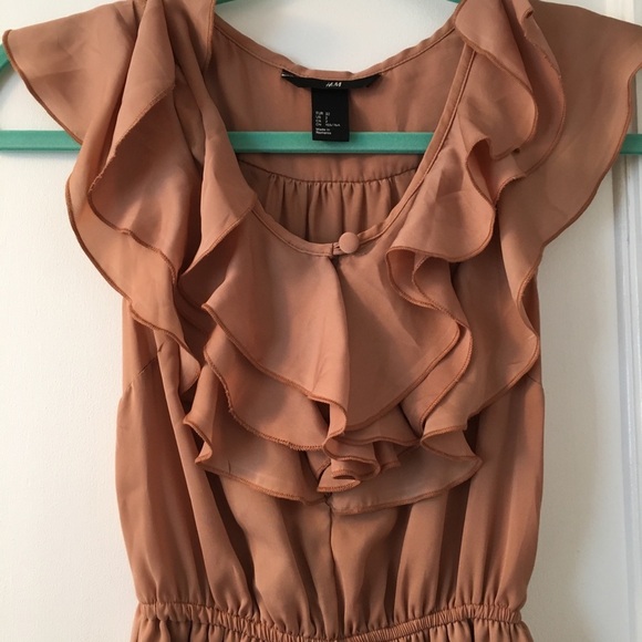 H&M Ruffle Satin Dress - Picture 4 of 5